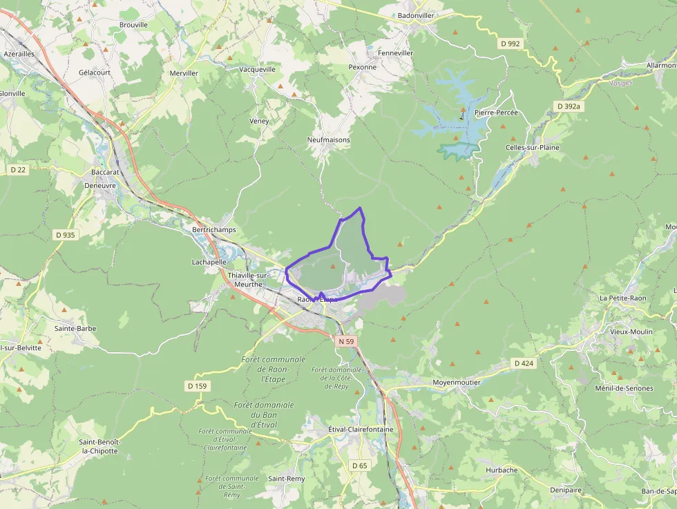 Maison 64 m² quatre pièces à vendre à Raon-l`Étape