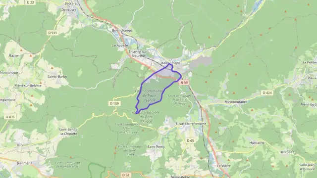 Maison 60 m² trois pièces à vendre à Raon-l`Étape