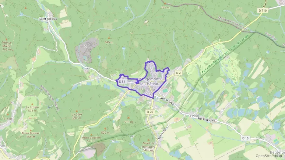 Maison 90 m² trois pièces à vendre à Rougemont-le-Château Maison 90 m² trois pièces à vendre à Rougemont-le-Château