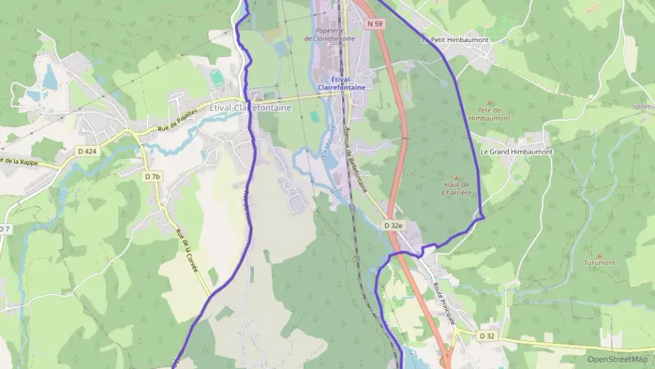 Maison 178 m² six pièces à vendre à Étival-Clairefontaine Maison 178 m² six pièces à vendre à Étival-Clairefontaine