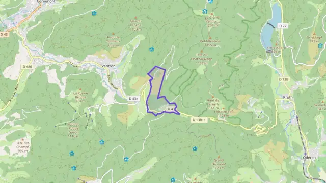 Maison 140 m² quatre pièces à vendre à Ventron