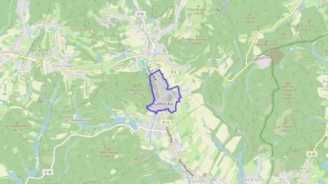 Maison 90 m² deux pieces à vendre à Étueffont