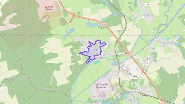 Maison 97 m² quatre pièces à vendre à Bourogne