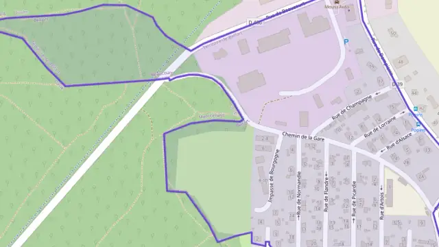 Maison 80 m² quatre pièces à vendre à Beaucourt