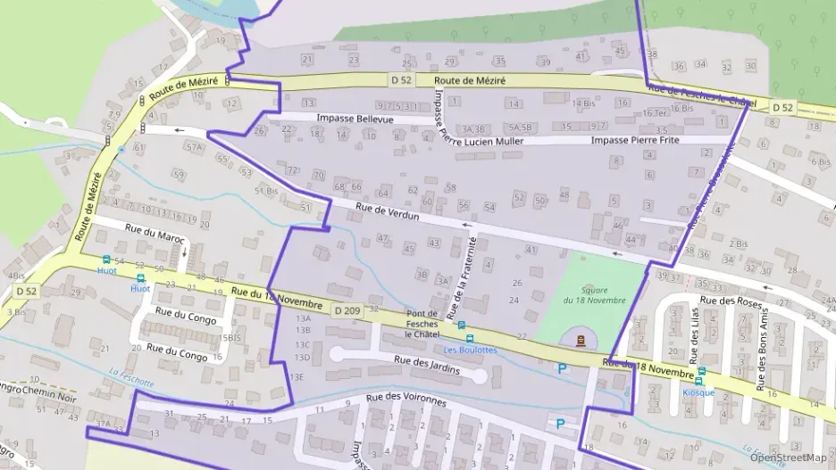 Maison 69 m² quatre pièces à vendre à Fesches-le-Châtel