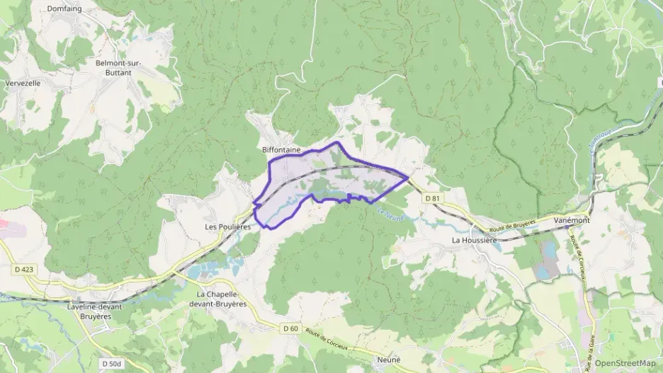 Maison 116 m² quatre pièces à vendre à Biffontaine