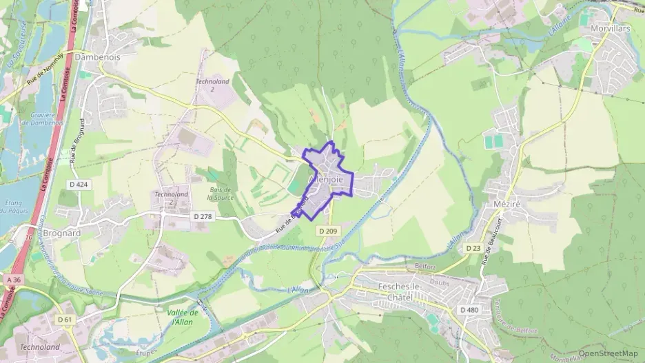 Maison 98 m² quatre pièces à vendre à Allenjoie Maison 98 m² quatre pièces à vendre à Allenjoie