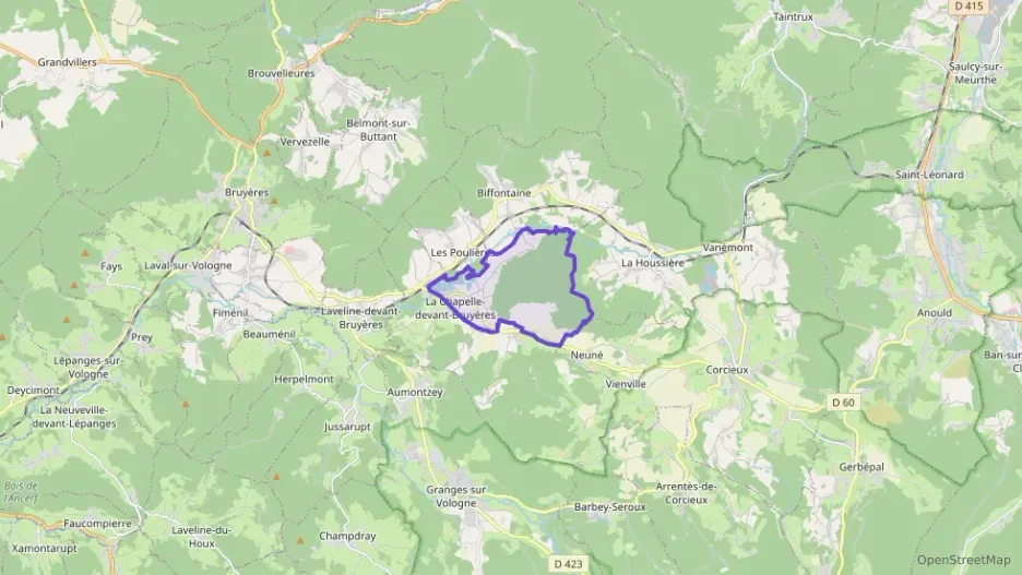 Maison 112 m² trois pièces à vendre à La Chapelle-devant-Bruyères Maison 112 m² trois pièces à vendre à La Chapelle-devant-Bruyères