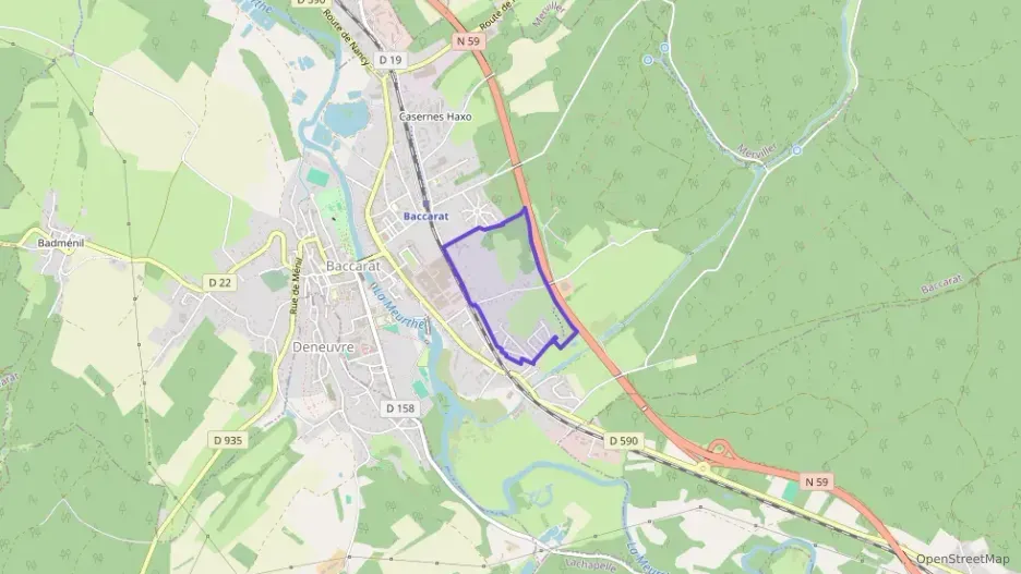 Maison 108 m² quatre pièces à vendre à Baccarat