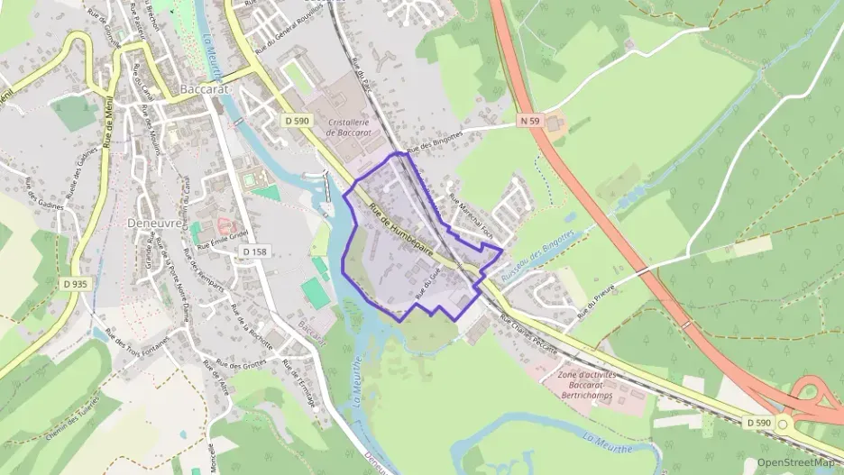 Maison 66 m² trois pièces à vendre à Baccarat Maison 66 m² trois pièces à vendre à Baccarat