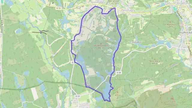 Maison 112 m² quatre pièces à vendre à Grosmagny