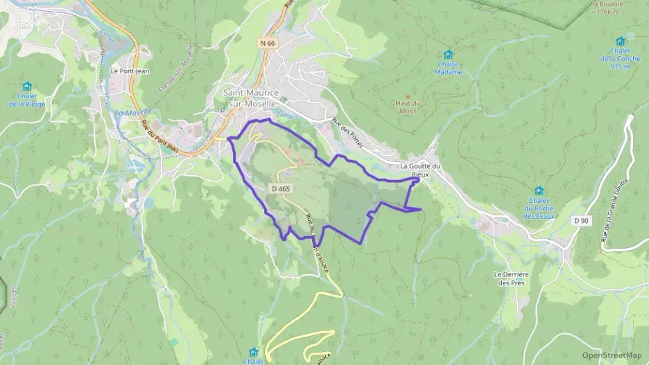 Maison 88 m² quatre pièces à vendre à Saint-Maurice-sur-Moselle