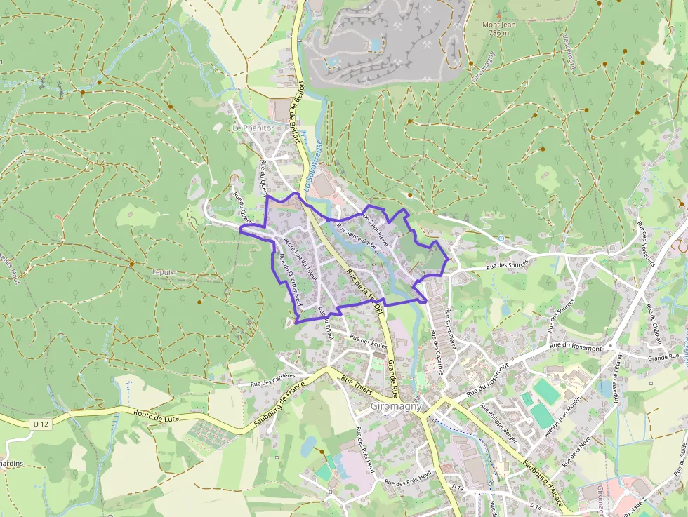 Maison 60 m² deux pieces à vendre à Giromagny