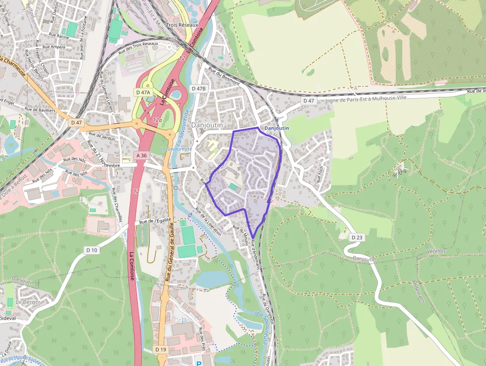 Maison 100 m² quatre pièces à vendre à Danjoutin