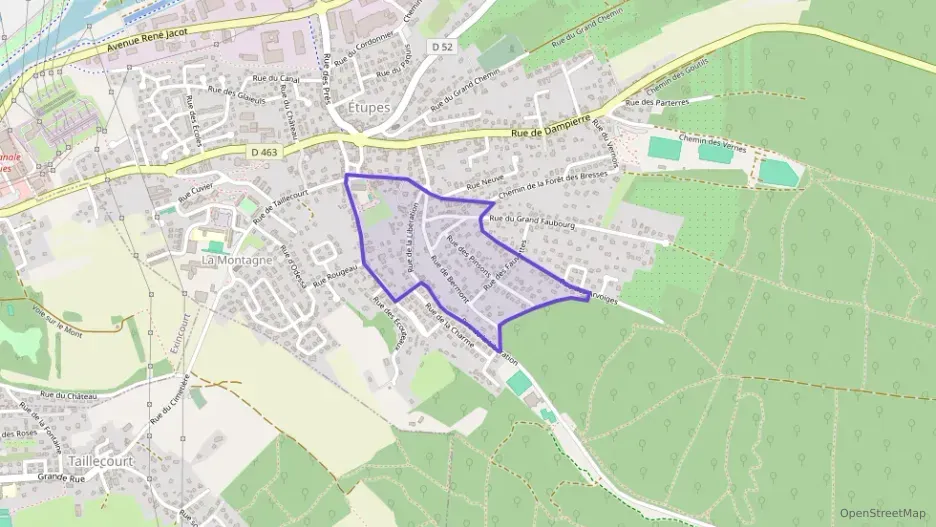 Maison 90 m² trois pièces à vendre à Étupes