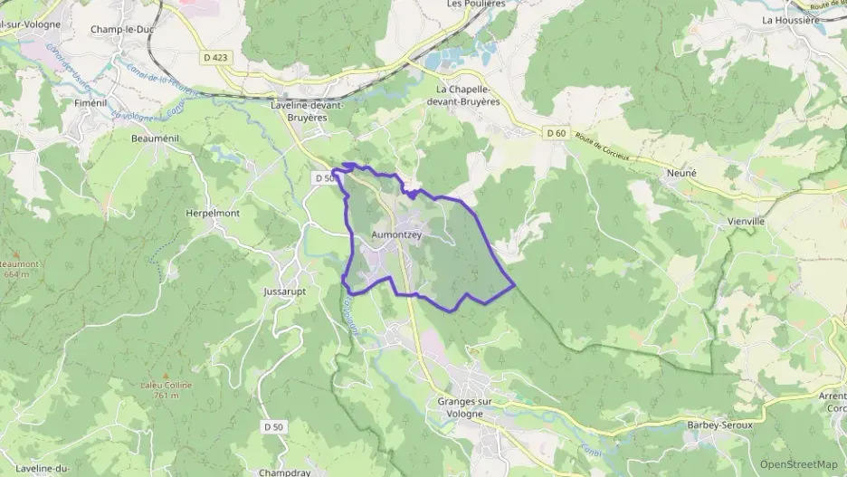 Maison 80 m² quatre pièces à vendre à Granges-Aumontzey