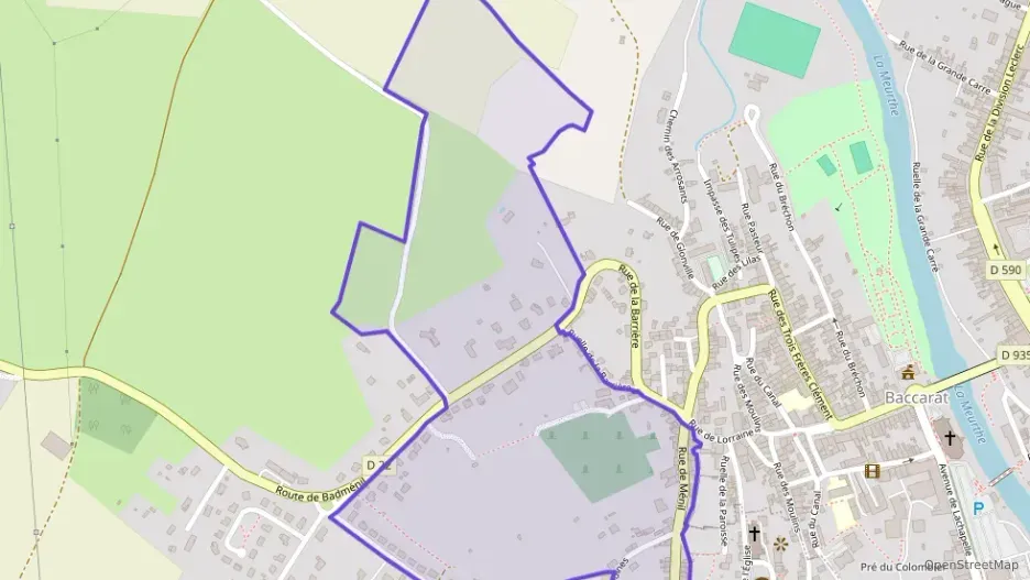 Maison 170 m² six pièces à vendre à Baccarat