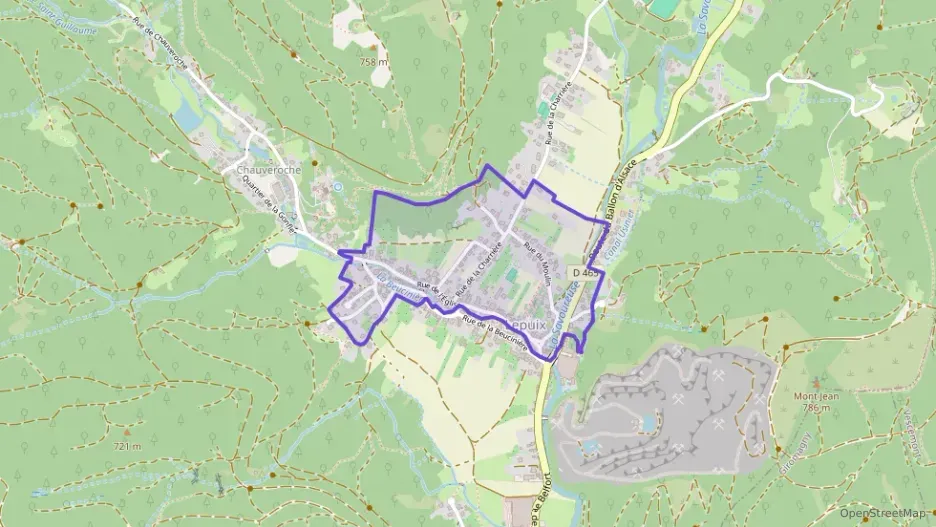 Maison 124 m² cinq pièces à vendre à Lepuix Maison 124 m² cinq pièces à vendre à Lepuix