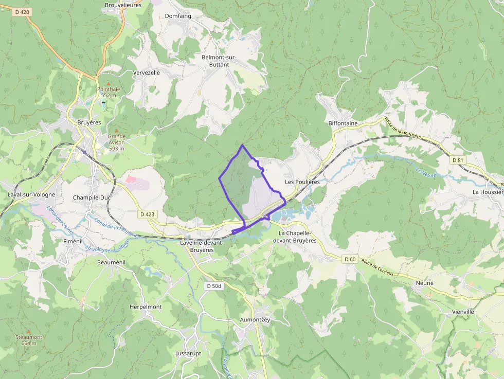 Maison 89 m² quatre pièces à vendre à La Chapelle-devant-Bruyères