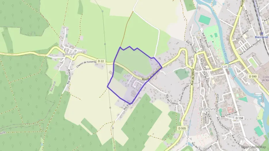 Maison 114 m² cinq pièces à vendre à Baccarat Maison 114 m² cinq pièces à vendre à Baccarat