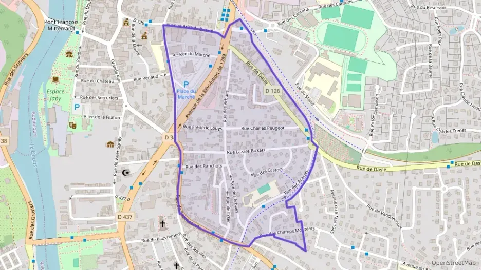 Maison 88 m² trois pièces à vendre à Audincourt