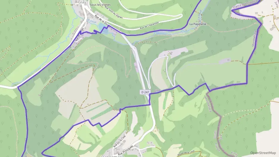 Maison 70 m² trois pièces à vendre à Glay