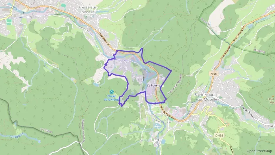 Maison 95 m² quatre pièces à vendre à Fresse-sur-Moselle