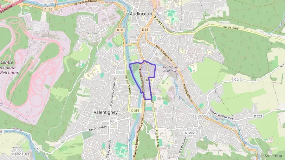 Maison 92 m² quatre pièces à vendre à Audincourt