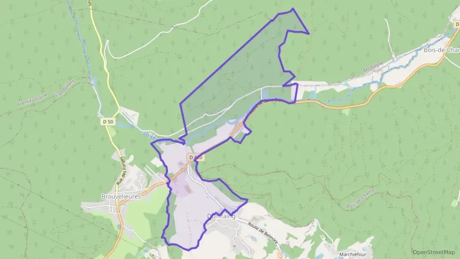 Maison 80 m² cinq pièces à vendre à Domfaing