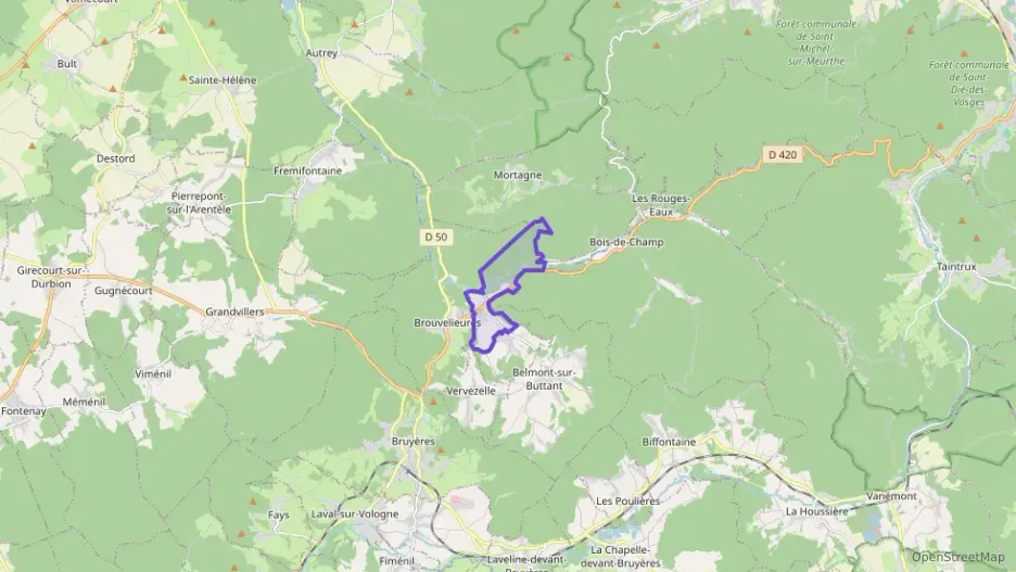 Maison 80 m² cinq pièces à vendre à Domfaing