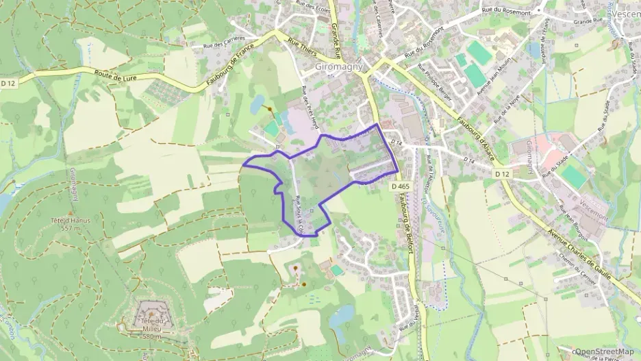 Maison 77 m² quatre pièces à vendre à Giromagny