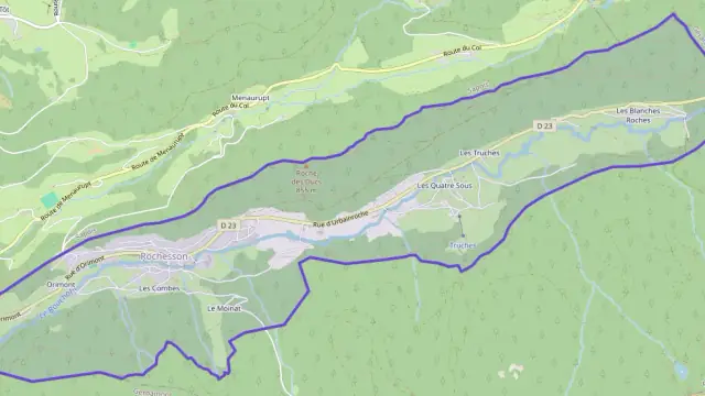 Maison 84 m² quatre pièces à vendre à Rochesson