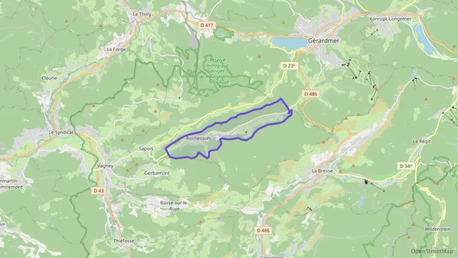 Maison 84 m² quatre pièces à vendre à Rochesson Maison 84 m² quatre pièces à vendre à Rochesson