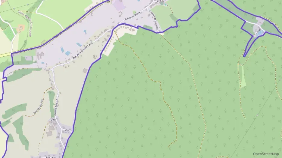 Maison 80 m² quatre pièces à vendre à Saint-Benoît-la-Chipotte