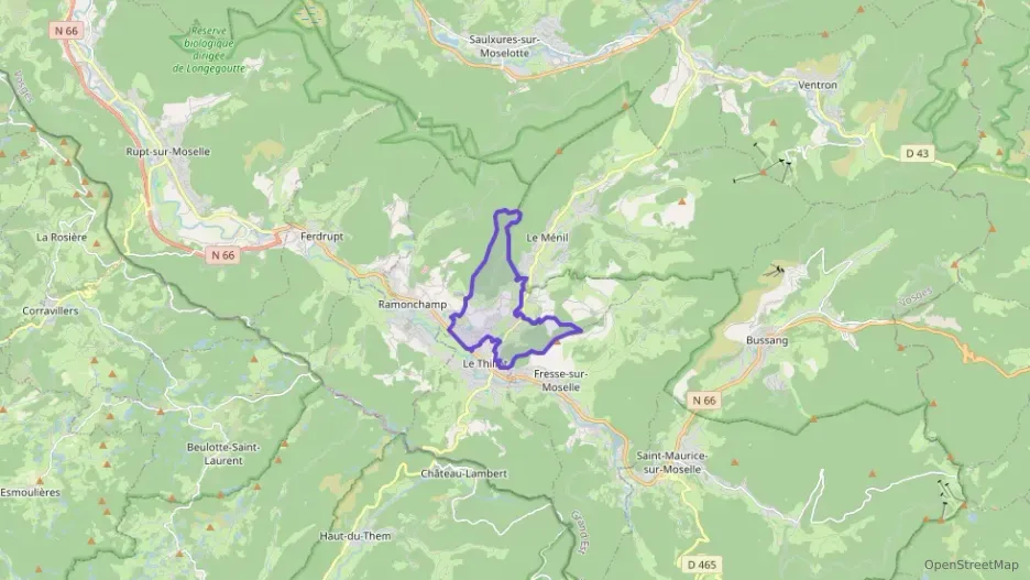 Maison 93 m² six pièces à vendre à Le Thillot