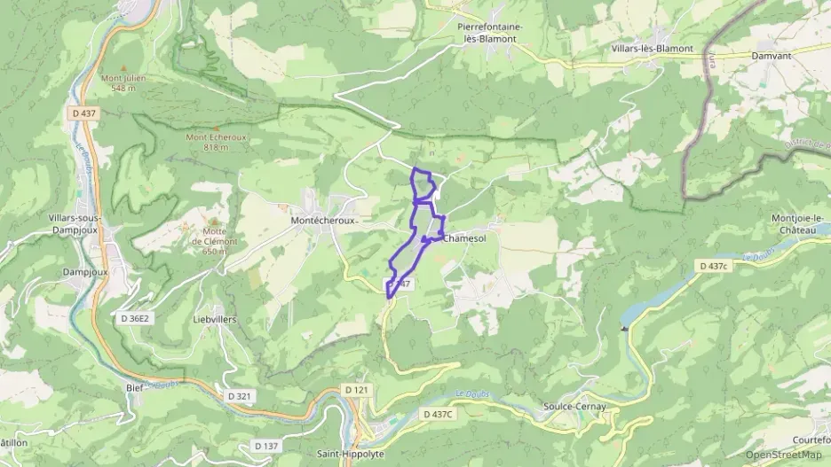 Maison 130 m² cinq pièces à vendre à Chamesol