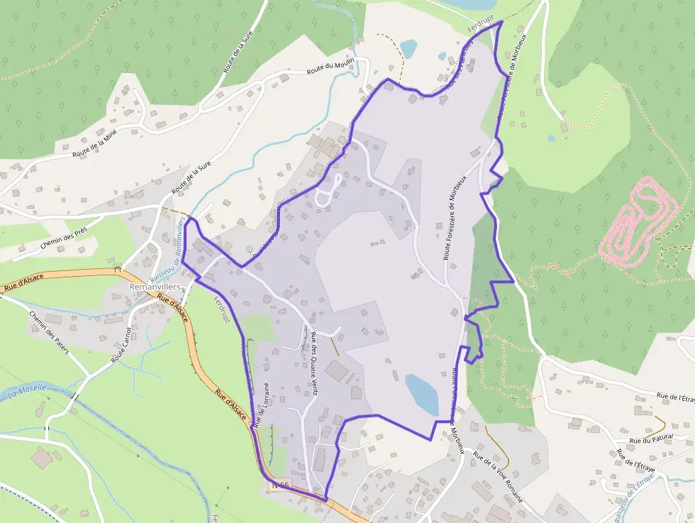 Maison 90 m² trois pièces à vendre à Ramonchamp