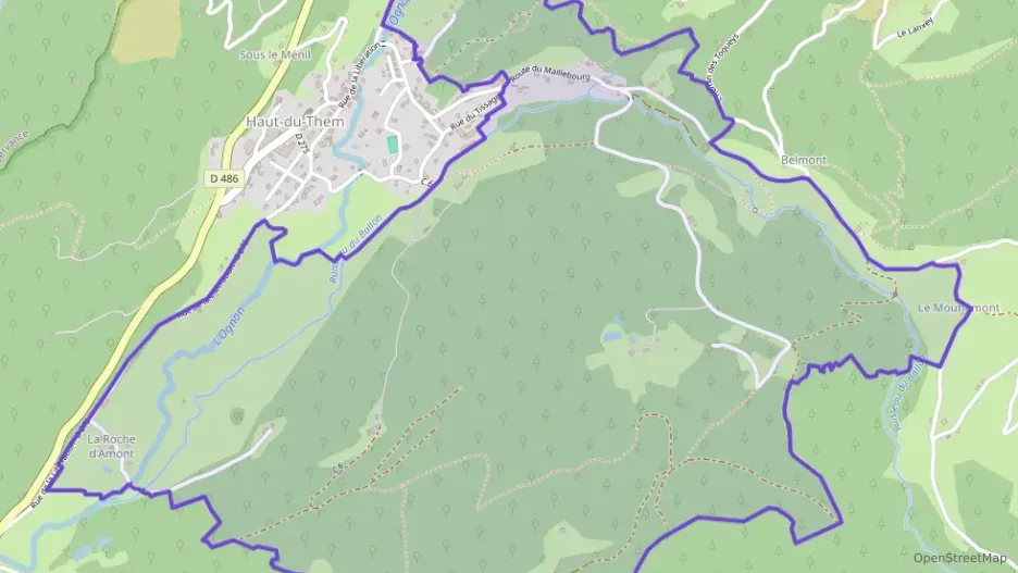 Maison 140 m² quatre pièces à vendre à Haut-du-Them-Château-Lambert