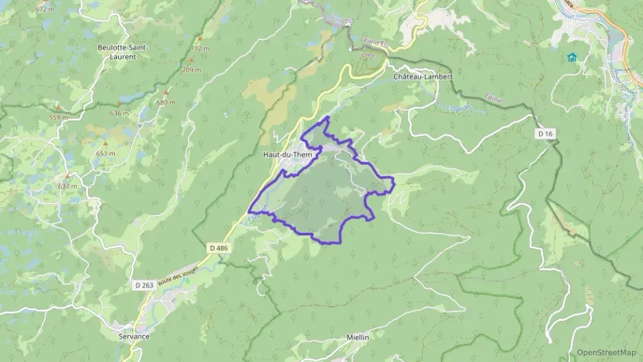 Maison 140 m² quatre pièces à vendre à Haut-du-Them-Château-Lambert