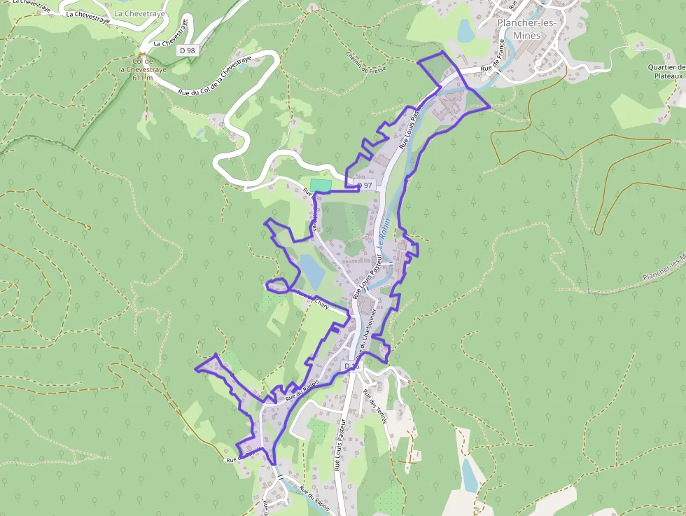 Maison 80 m² trois pièces à vendre à Plancher-Bas