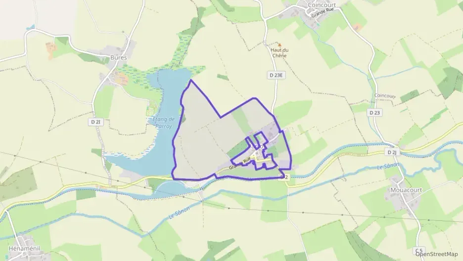 Maison 61 m² trois pièces à vendre à Parroy