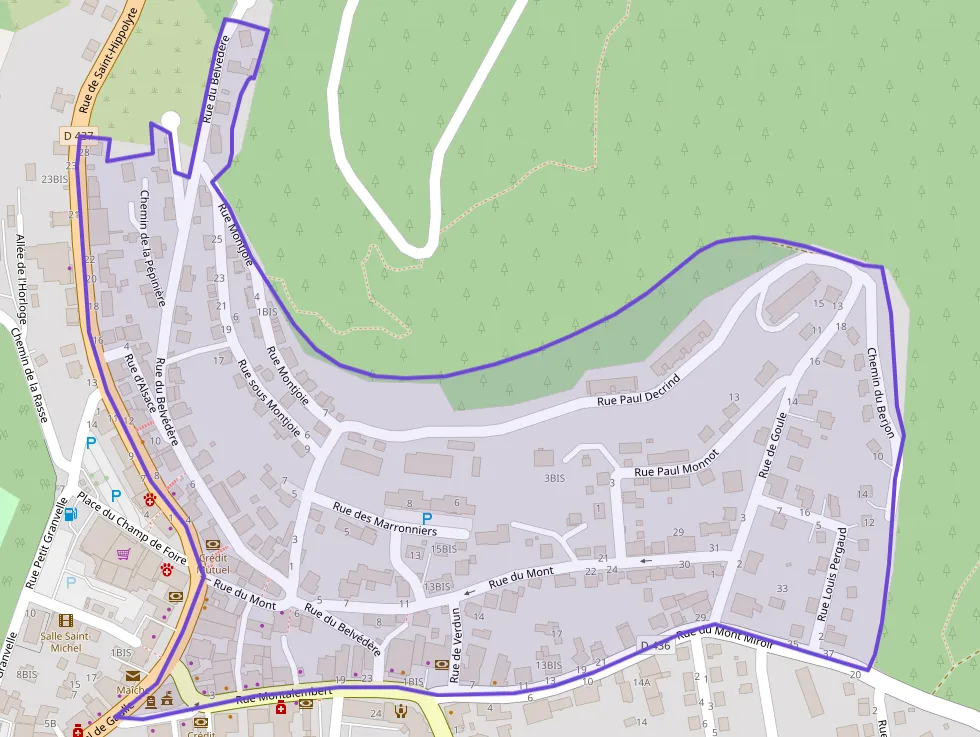 Maison 82 m² quatre pièces à vendre à Maîche