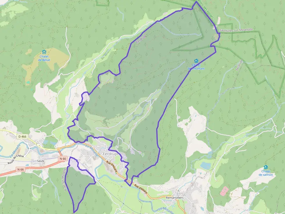 Maison 80 m² quatre pièces à vendre à Ferdrupt