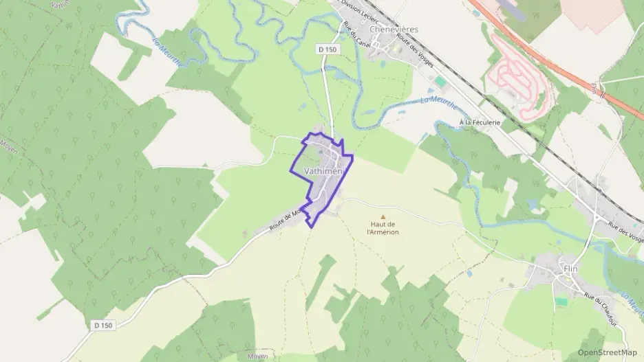 Maison 50 m² quatre pièces à vendre à Vathiménil Maison 50 m² quatre pièces à vendre à Vathiménil