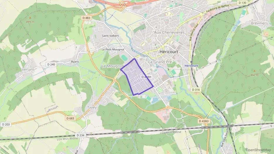 Maison 80 m² cinq pièces à vendre à Héricourt Maison 80 m² cinq pièces à vendre à Héricourt