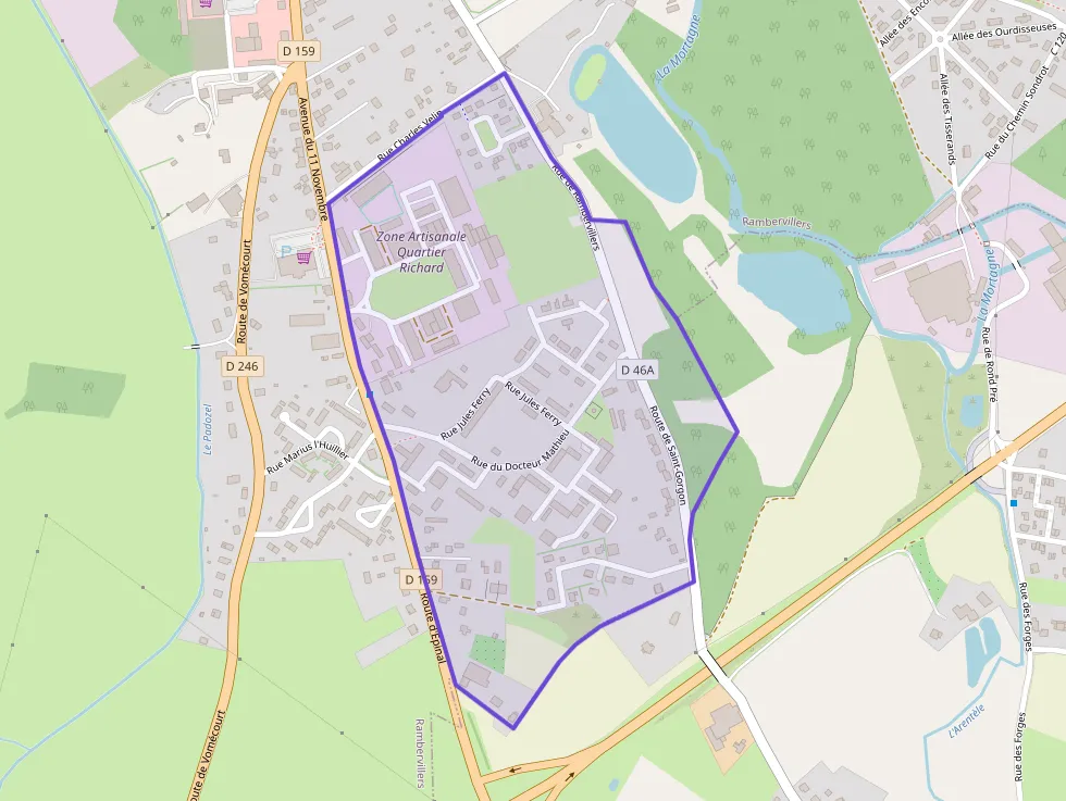 Maison 80 m² quatre pièces à vendre à Rambervillers