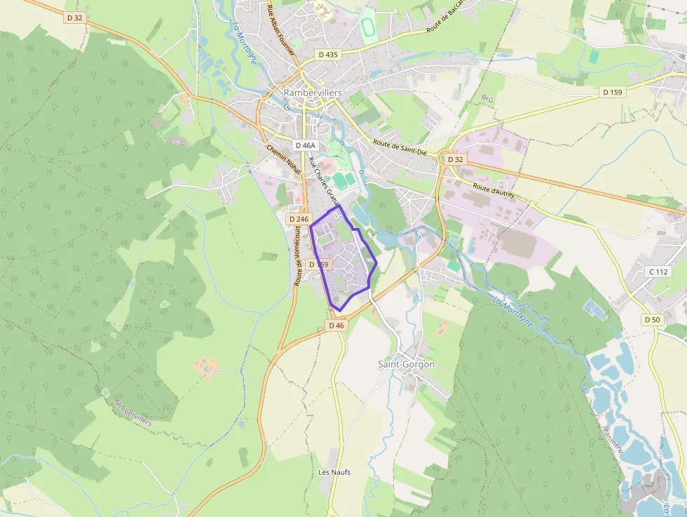 Maison 80 m² quatre pièces à vendre à Rambervillers