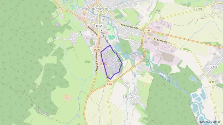 Maison 80 m² quatre pièces à vendre à Rambervillers Maison 80 m² quatre pièces à vendre à Rambervillers