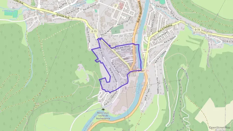 Maison 122 m² trois pièces à vendre à Pont-de-Roide-Vermondans