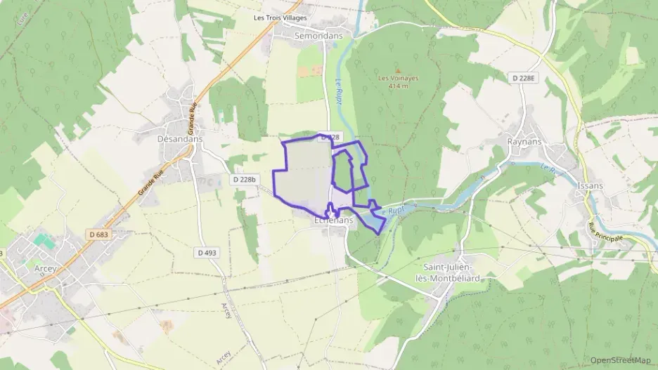 Maison 143 m² cinq pièces à vendre à Échenans